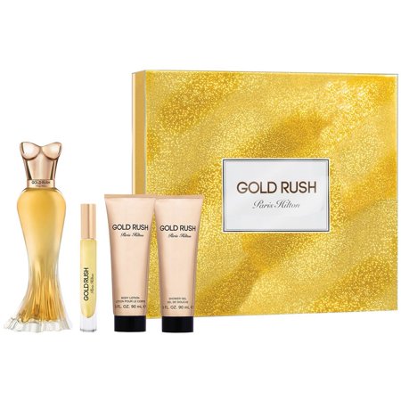 PARIS HILTON GOLD RUSH EDP  3PCS SET 100 ML