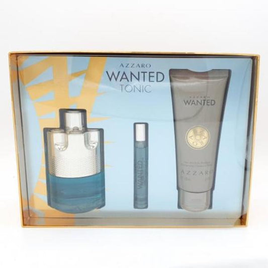 AZZARO WANTED TONIC  3PCS SET 100 ML